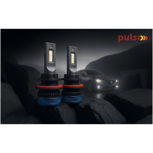 Автолампа PULSO LED-chips 3570 CSP/9-30V/2*65W/13000Lm/6000k (LC3-H13)
