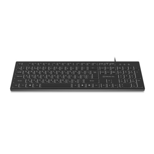 Клавіатура REAL-EL RK-7050 USB Black (EL123100054)