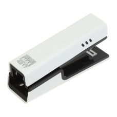 Степлер Buromax пластиковий, 20 аркушів, (скоби №24; 26), 129,6 x 38,9 x 59,2 мм, білий (BM.4217-12)