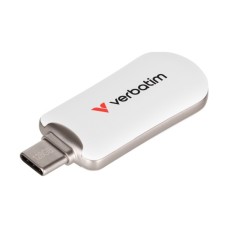 USB флеш накопичувач Verbatim 64GB Plectra White USB-C (30228)