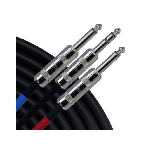 Інсертний кабель RapcoHorizon Y-Cable TRS 1/4"-TS 1/4" (6m) (YS-P-20)