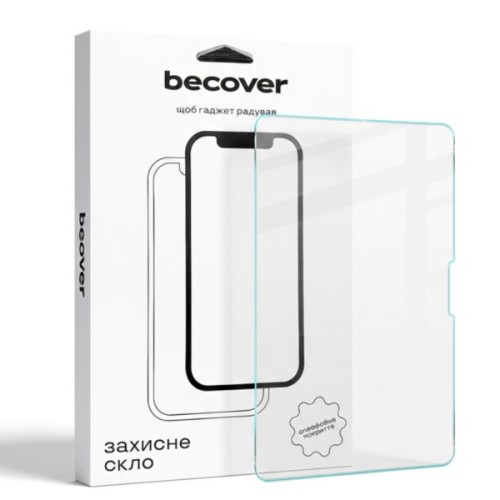 Скло захисне BeCover 3D Edge Full Cover Apple iPad Pro 13" M5 (2025) (714777)