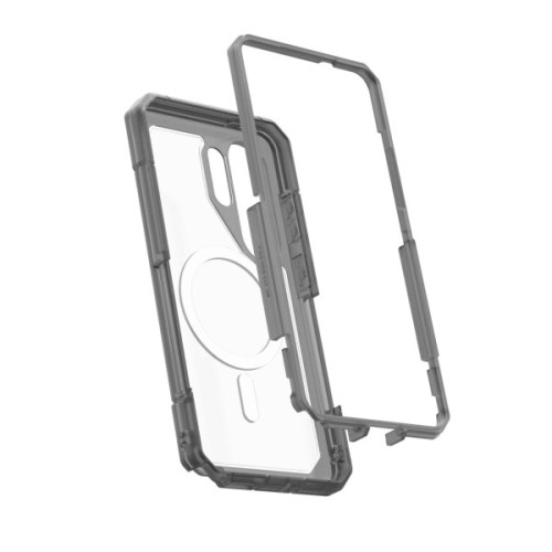 Чохол до мобільного телефона UAG Samsung Galaxy S26 Ultra Trooper with Magnet clear/ash (214516114G31)