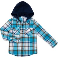 Сорочка дитяча Soobe в клітинку (14YEGGMK102-122B-blue)