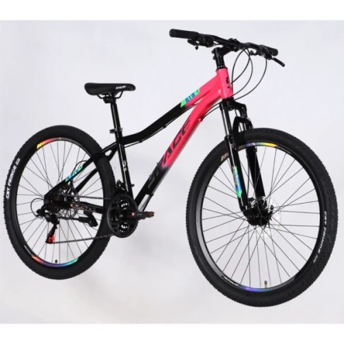 Велосипед Space 27.5" AURORA DD FR рама-15" ST 2026 рожево-чорний (OPS-SP-27.5-091)