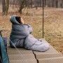 Спальний мішок Tribe Down 800 Long пуховий сірий лівий (T-CH-0010-grey-L)