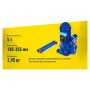 Домкрат Iron Hand IH-185355D, телескопічний, гідравлічний, 5т, min 185мм, max 358мм (IH-185355D)