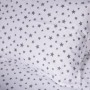 Постільна білизна MirSon 016 White Stars Фланель 200x220 Євро (2200009652141)