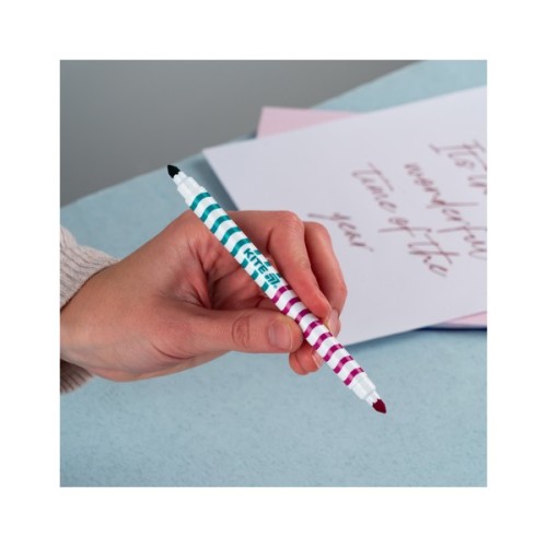 Фломастери Kite Creative двосторонні 12 кольорів (K-1151)