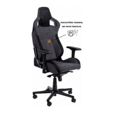Крісло ігрове GT Racer X-8005 Dark Gray/Black Suede