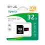 Карта пам'яті Apacer 32GB microSD class 10 UHS-I V10 A1 (AP32GMCSH10UB-R)