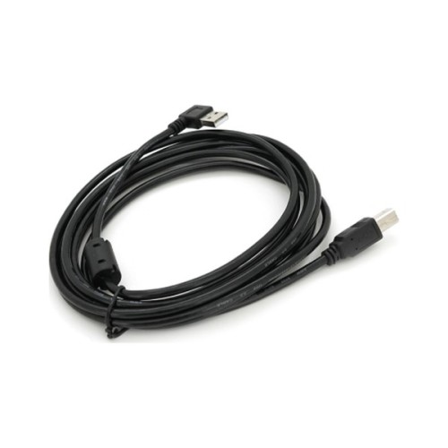 Кабель для принтера USB 2.0 AM/BM 2.0m 90° corner black Ritar (YT-AM/BM90°-2.0B)