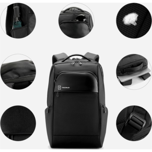 Рюкзак для ноутбука Tavialo 15.6" WARRIOR TD23 black, 23L (222224004)