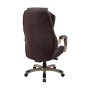 Офісне крісло Richman Преміо Пластик Річ Synchro Шкіра Спліт Темно-коричнева (R00000042322)