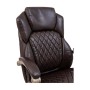 Офісне крісло Richman Преміо Пластик Річ Synchro Шкіра Спліт Темно-коричнева (R00000042322)