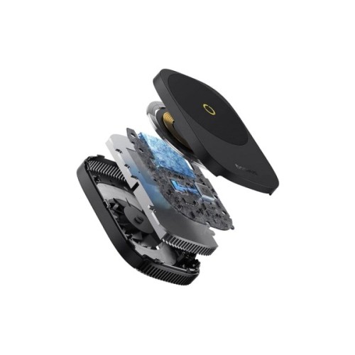 Зарядний пристрій Baseus MagPro II Series Ultra-Thin Magnetic, Cooler, Wireless Charger Cosmic Black (B10572900121-00)