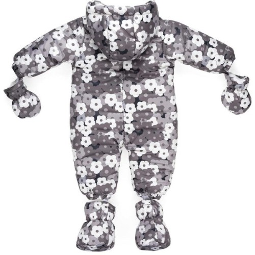 Комбінезон дитячий Verscon "Flowers" (3870-74-gray)