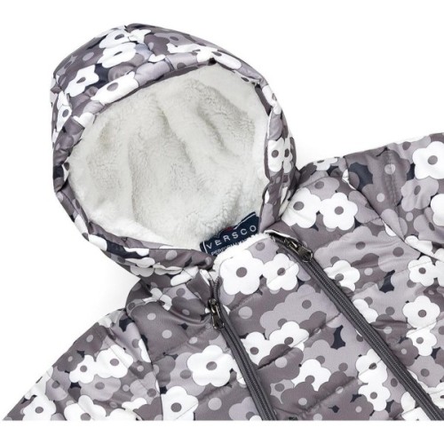 Комбінезон дитячий Verscon "Flowers" (3870-74-gray)