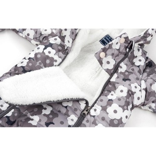 Комбінезон дитячий Verscon "Flowers" (3870-74-gray)
