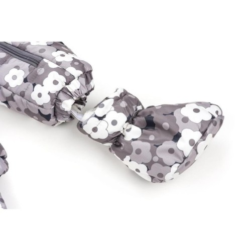 Комбінезон дитячий Verscon "Flowers" (3870-74-gray)