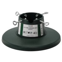 Підставка для ялинки Chomik під стовбур 3,5-10,5 см, пластик, форма кругла (5900779897519)