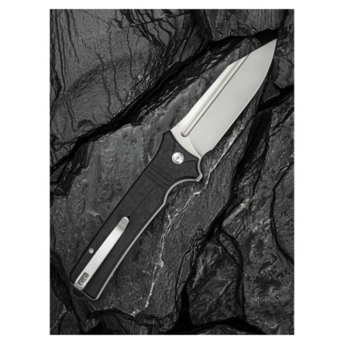 Ніж Civivi Neurohaptic, Bead Blast, чорний G10 (C23080-2)