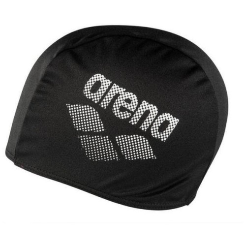 Шапка для плавання Arena Polyester II 002467-500 чорний Уні OSFM (3468336220559)