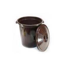 Контейнер для сміття Горизонт 41 x 38 см Коричневий 30 л (гор-02041/коричневий)