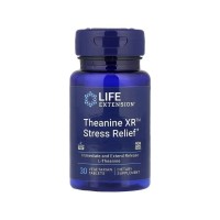 Вітамінно-мінеральний комплекс Life Extension Теанін від стресу, Theanine XR™ Stress Relief, 30 вегетаріанських т (LEX-24293)