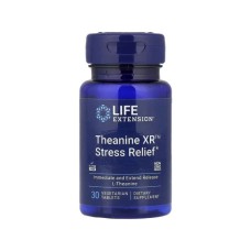 Вітамінно-мінеральний комплекс Life Extension Теанін від стресу, Theanine XR™ Stress Relief, 30 вегетаріанських т (LEX-24293)