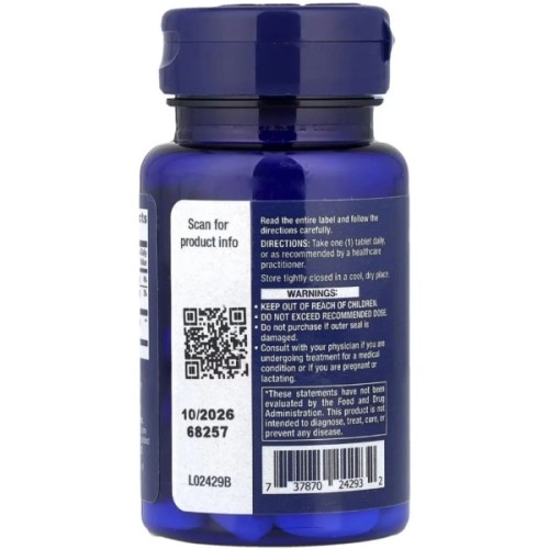 Вітамінно-мінеральний комплекс Life Extension Теанін від стресу, Theanine XR™ Stress Relief, 30 вегетаріанських т (LEX-24293)