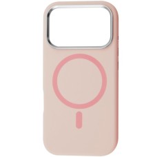 Чохол до мобільного телефона BeCover FIBRA Silicone OmniMag Apple iPhone 17 Pro Light Pink (716219)