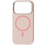 Чохол до мобільного телефона BeCover FIBRA Silicone OmniMag Apple iPhone 17 Pro Light Pink (716219)