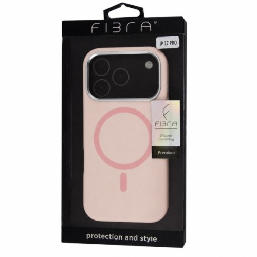Чохол до мобільного телефона BeCover FIBRA Silicone OmniMag Apple iPhone 17 Pro Light Pink (716219)