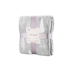 Плед Ardesto Flannel ялинки 160х200 см (ART0110PB)