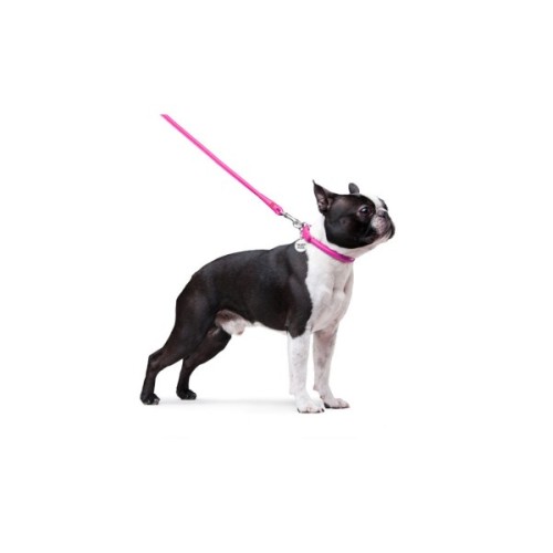 Повідець для собак WAUDOG Glamour круглий XS d 8 мм Д 122 см рожевий (33777)