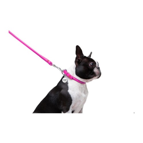 Повідець для собак WAUDOG Glamour круглий XS d 8 мм Д 122 см рожевий (33777)