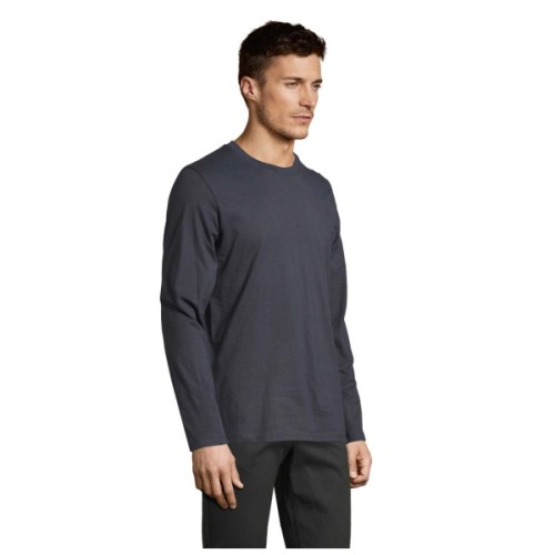 Лонгслів Sol's Imperial LSL men графітовий L (02074381L)