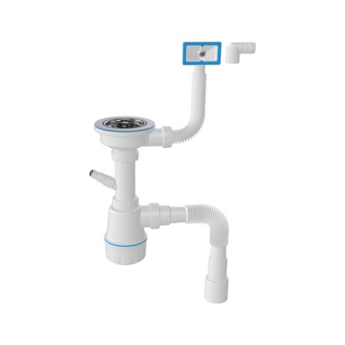 Мийка кухонна GRANADO Under top MAX STEEL S201 black (GS07201B)