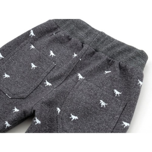 Штани дитячі Breeze з динозавриками (16191-110B-gray)