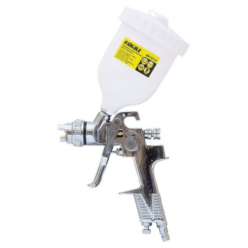 Фарбопульт Sigma HVLP 1.3мм (хром) верхній бак (пласт) (6812131)