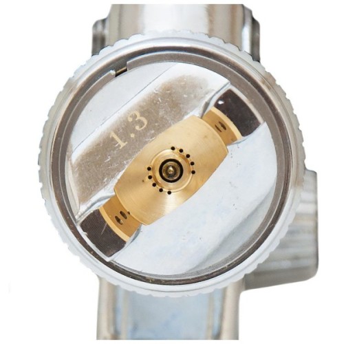 Фарбопульт Sigma HVLP 1.3мм (хром) верхній бак (пласт) (6812131)