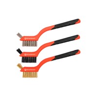 Щітка по металу Стандарт 180мм (сталь, латунь, нейлон) 3 шт. (MWBS0301)