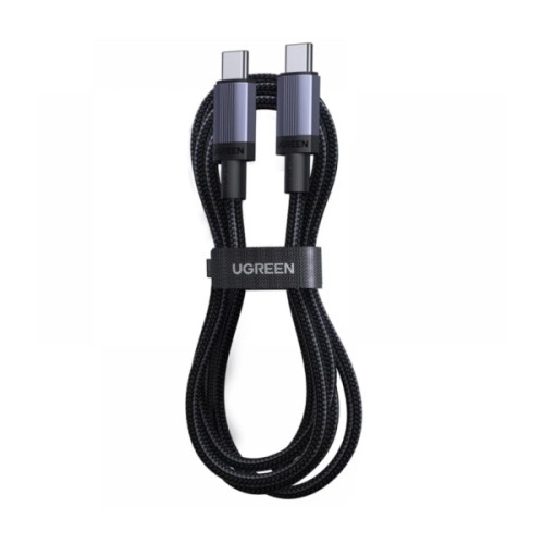 Дата кабель USB-C to USB-C 2.0m 100W 480Mbps black Ugreen (65833)