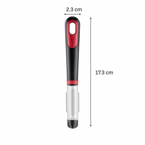 Овочечистка Tefal Ingenio+ вертикальна 17.3 см червоно-чорний (K1992034)