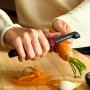 Овочечистка Tefal Ingenio+ вертикальна 17.3 см червоно-чорний (K1992034)