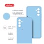 Чохол до мобільного телефона Intaleo SoftShell Samsung Galaxy A34 5G Light Blue (1283126573576)