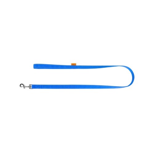 Повідець для собак Dog Extreme з нейлону подвійний Ш 25 мм Д 122 см блакитний (42992)