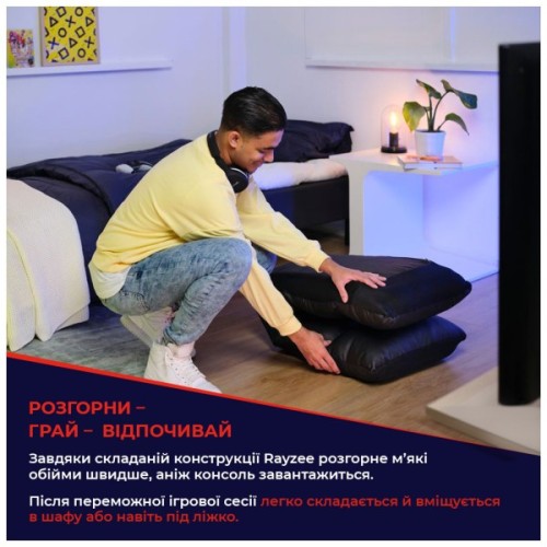 Крісло ігрове Trust GXT 718 Rayzee Black (25071)