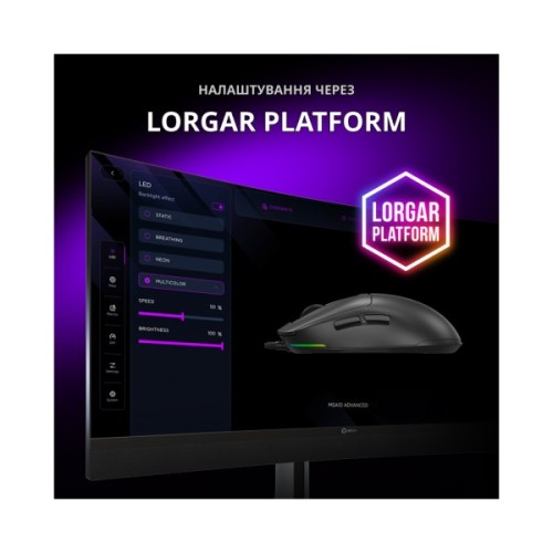 Мишка Lorgar MSA10 Ultralight USB White (LRG-MSA10-WH)